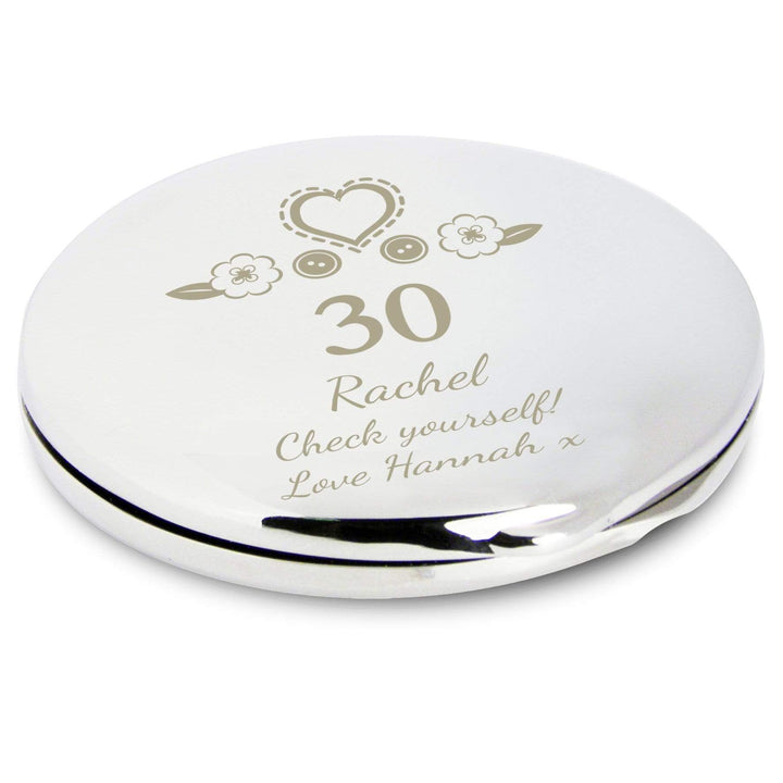 Personalised Memento Keepsakes Personalised Birthday Craft Compact Mirror