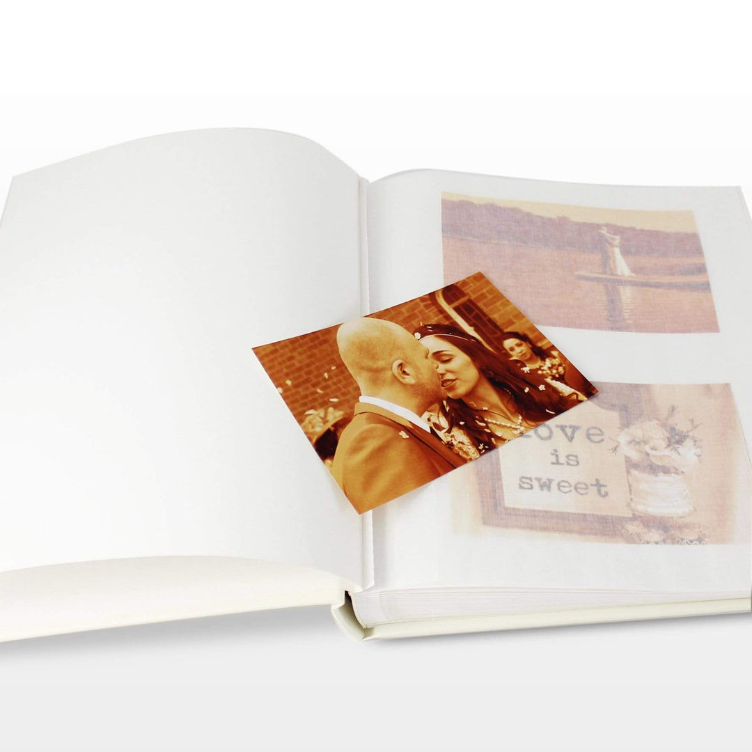 Personalised Memento Photo Frames, Albums and Guestbooks Personalised Black Ornate Swirl Traditional Album
