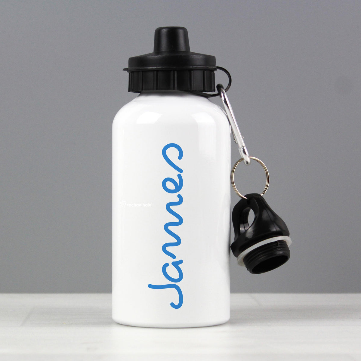 Personalised Memento Personalised Blue Name Island Drinks Bottle