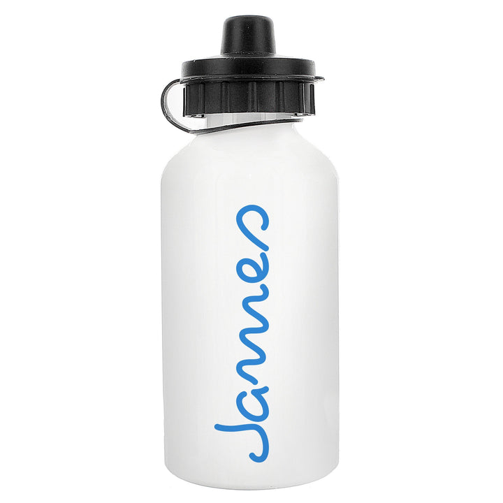 Personalised Memento Personalised Blue Name Island Drinks Bottle