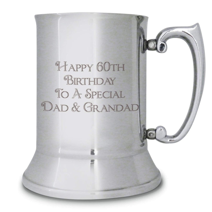 Personalised Memento Glasses &amp; Barware Personalised Bold Message Stainless Steel Tankard