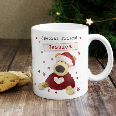 Personalised Memento Mugs Personalised Boofle Christmas Love Mug