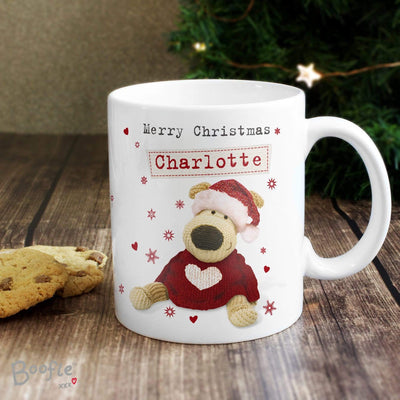 Personalised Memento Mugs Personalised Boofle Christmas Love Mug