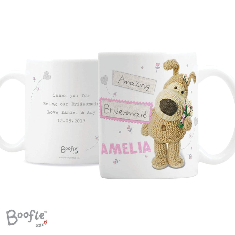 Personalised Memento Mugs Personalised Boofle Female Wedding Mug
