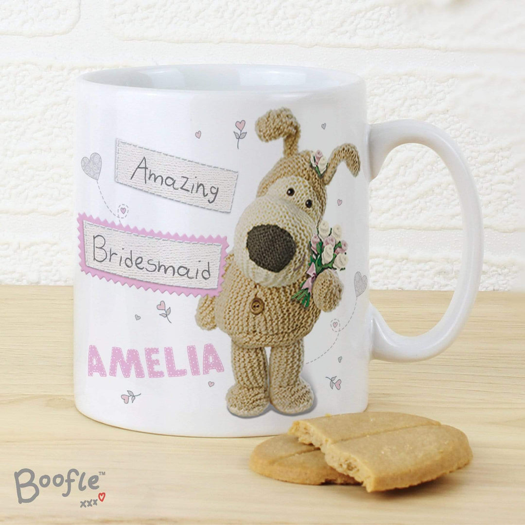 Personalised Memento Mugs Personalised Boofle Female Wedding Mug