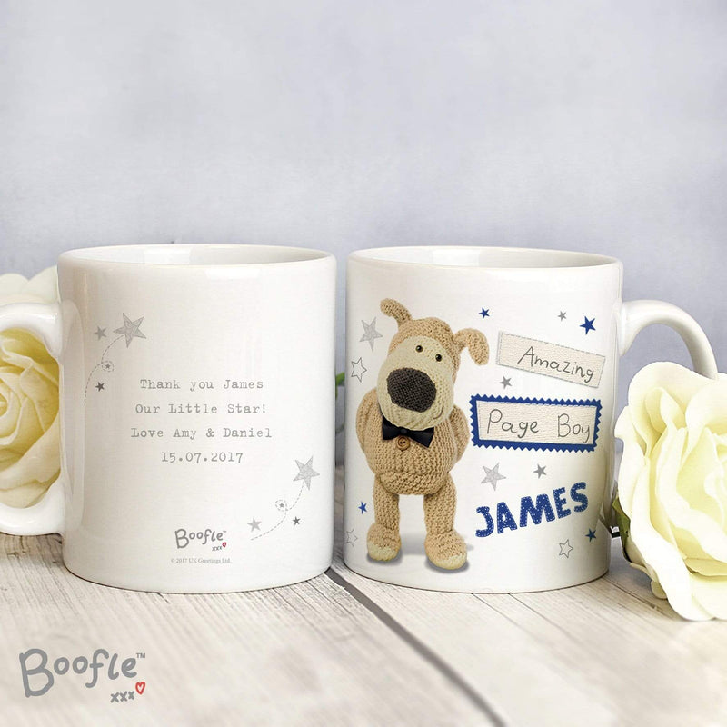 Personalised Memento Mugs Personalised Boofle Male Wedding Mug
