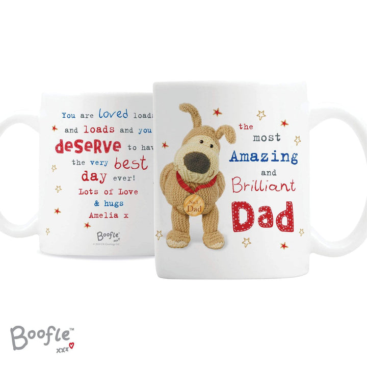 Personalised Memento Mugs Personalised Boofle Medal Mug