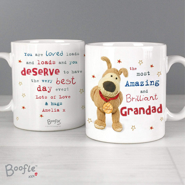 Personalised Memento Mugs Personalised Boofle Medal Mug