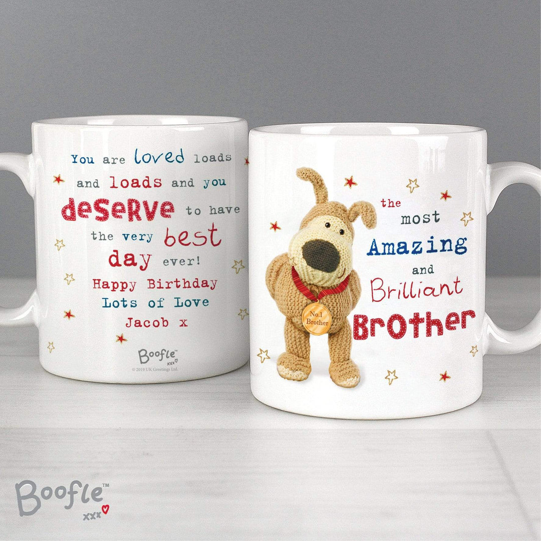 Personalised Memento Mugs Personalised Boofle Medal Mug
