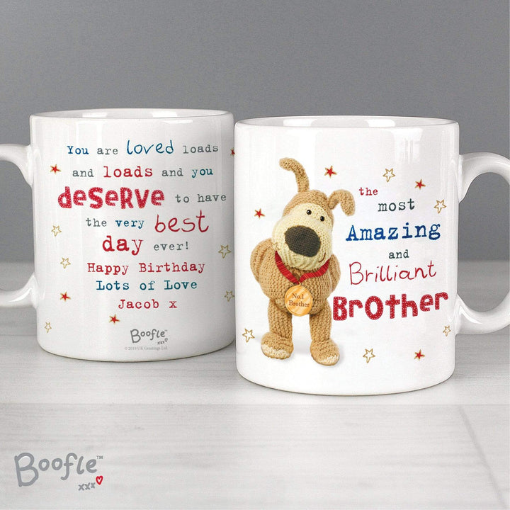 Personalised Memento Mugs Personalised Boofle Medal Mug