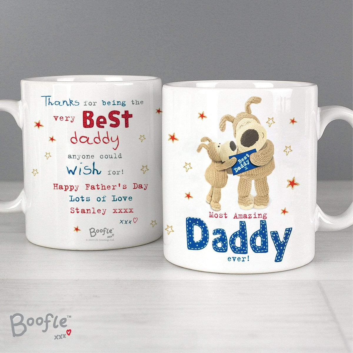Personalised Memento Mugs Personalised Boofle Most Amazing Daddy  Mug