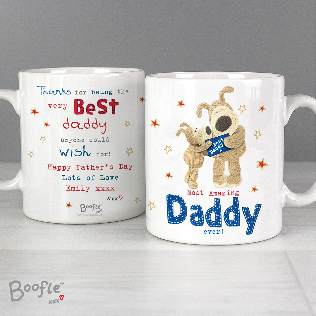 Personalised Memento Mugs Personalised Boofle Most Amazing Daddy  Mug