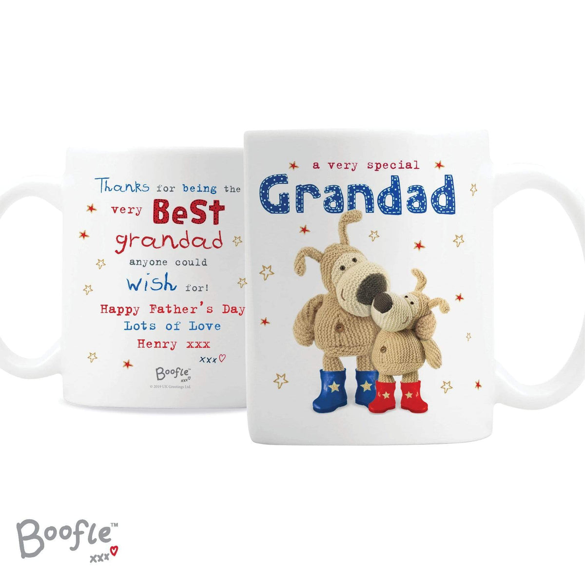 Personalised Memento Mugs Personalised Boofle Special Grandad Mug