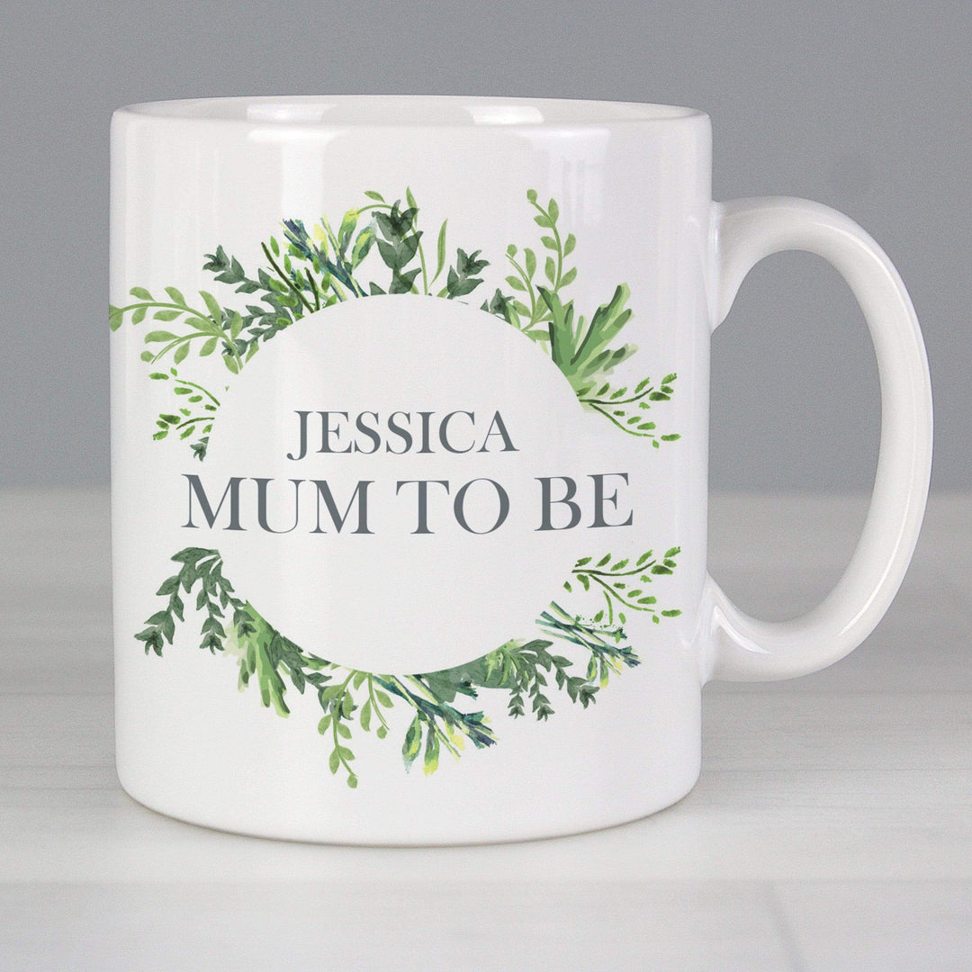 Personalised Memento Mugs Personalised Botanical Mug