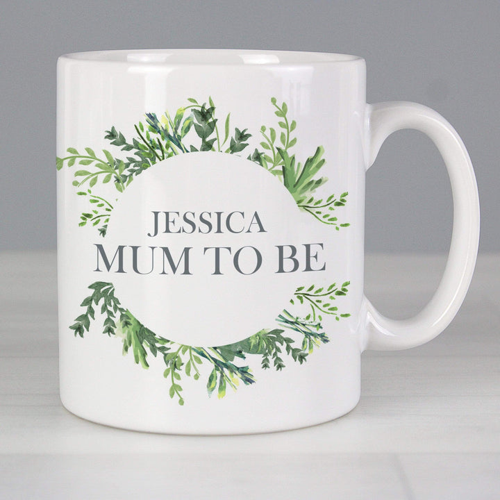 Personalised Memento Mugs Personalised Botanical Mug