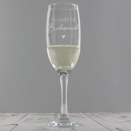 Personalised Champagne Flutes