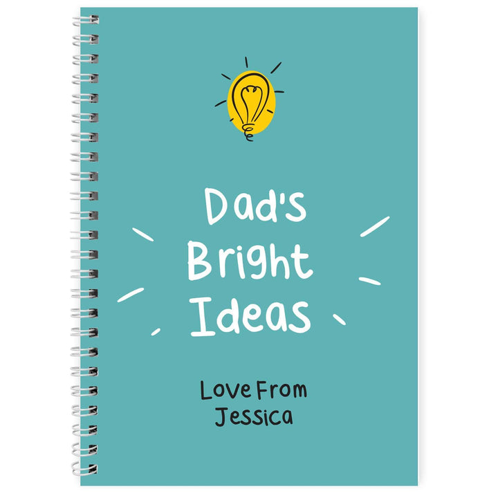Personalised Memento Personalised Bright Ideas A5 Notebook