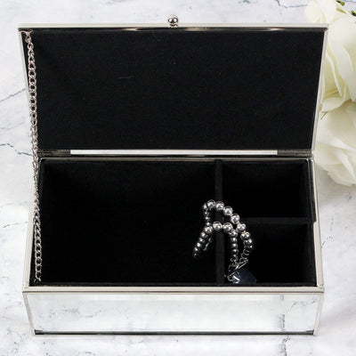 Personalised Memento Trinket, Jewellery & Keepsake Boxes Personalised Butterflies Mirrored Jewellery Box