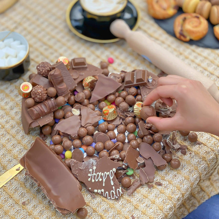 Sweet Trees Personalised Chocoholic Smash Cake