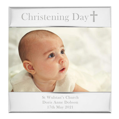 Personalised Memento Personalised Christening Day Square 6x4 Photo Frame