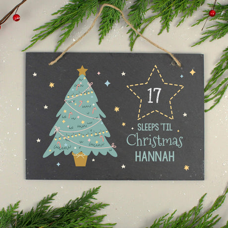 Personalised Santa Stop Here Signs