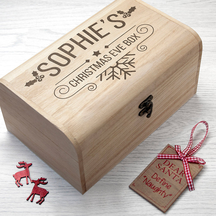 Personalised Christmas Eve Chest