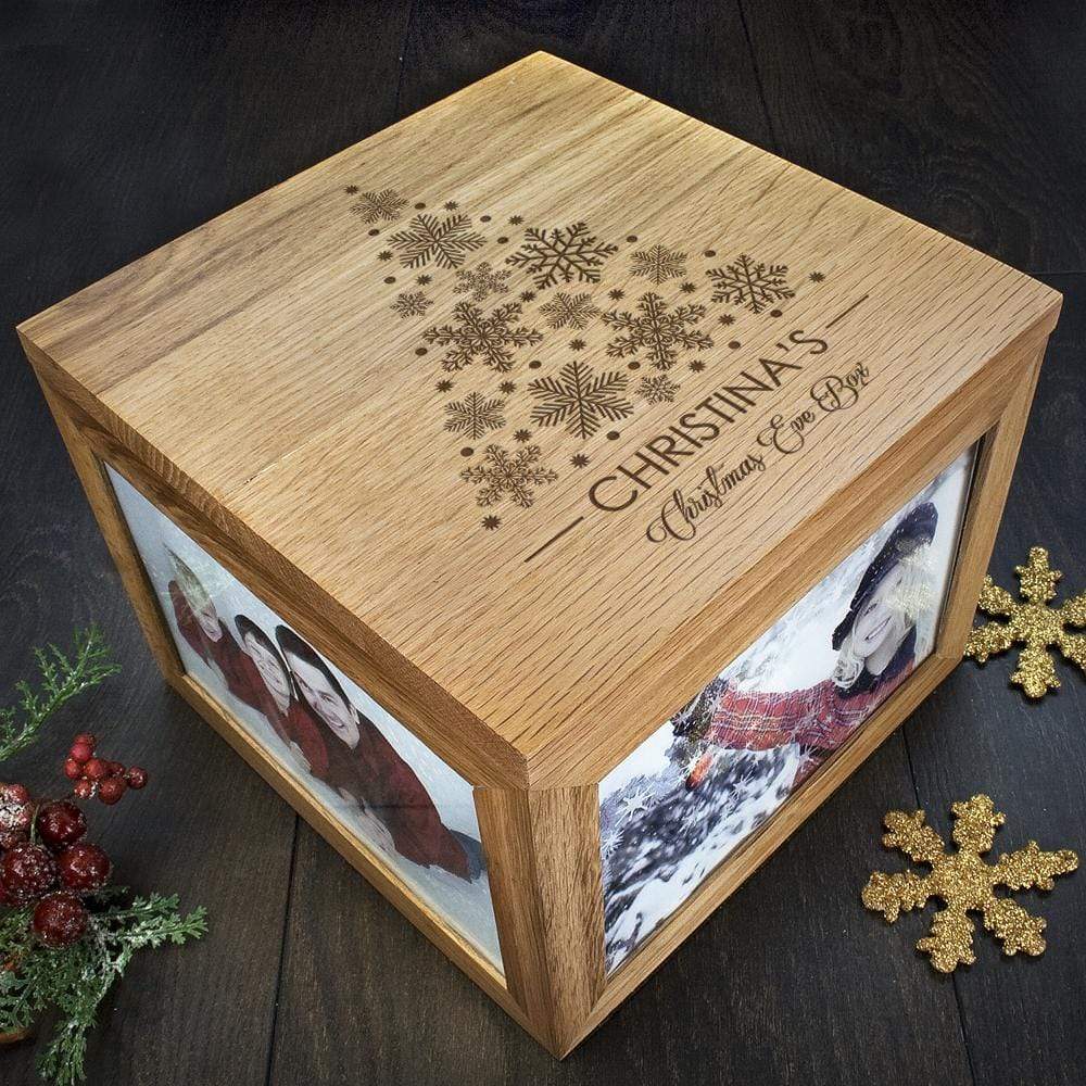 Treat Christmas Memory Boxes Personalised Christmas Tree Memory Box
