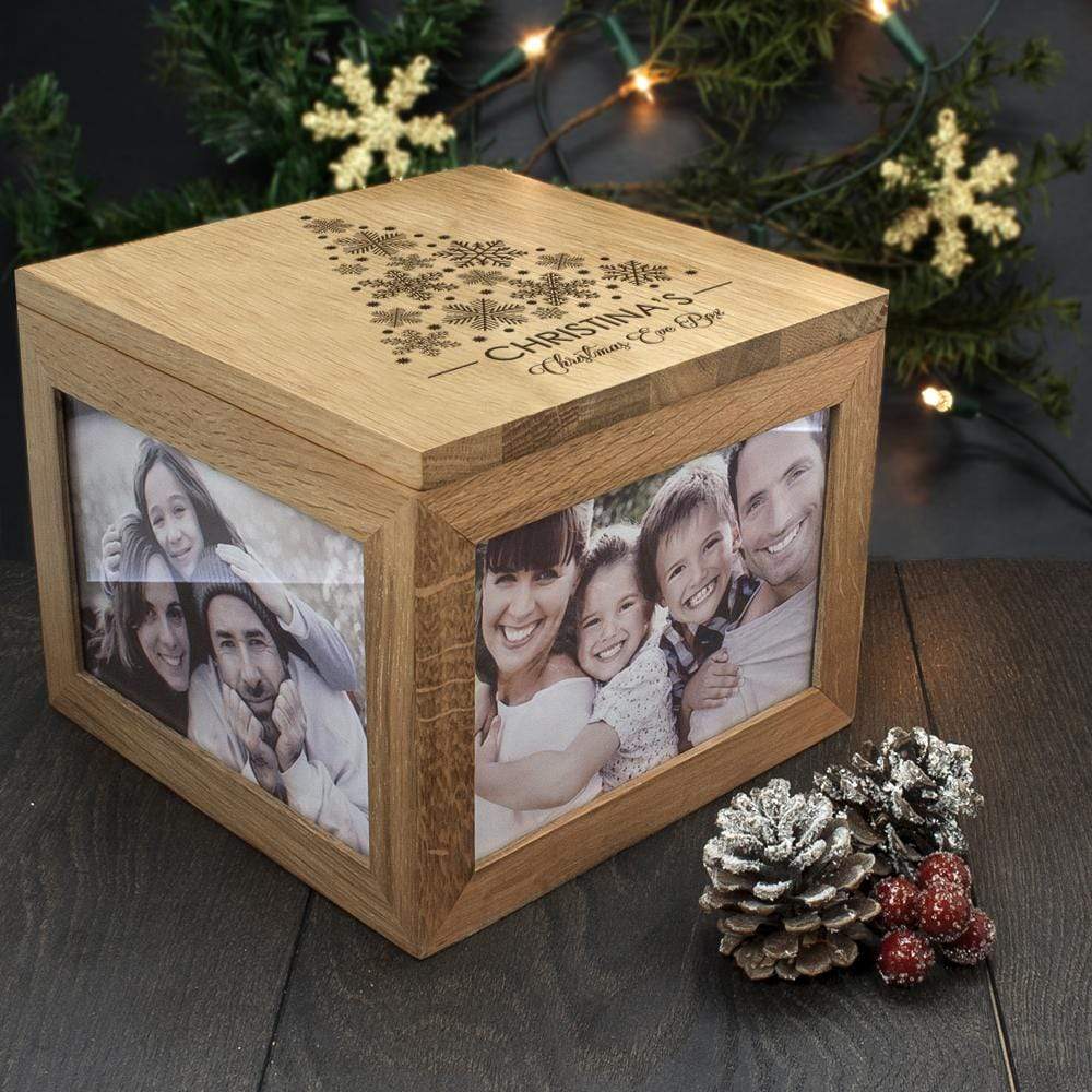 Treat Christmas Memory Boxes Personalised Christmas Tree Memory Box