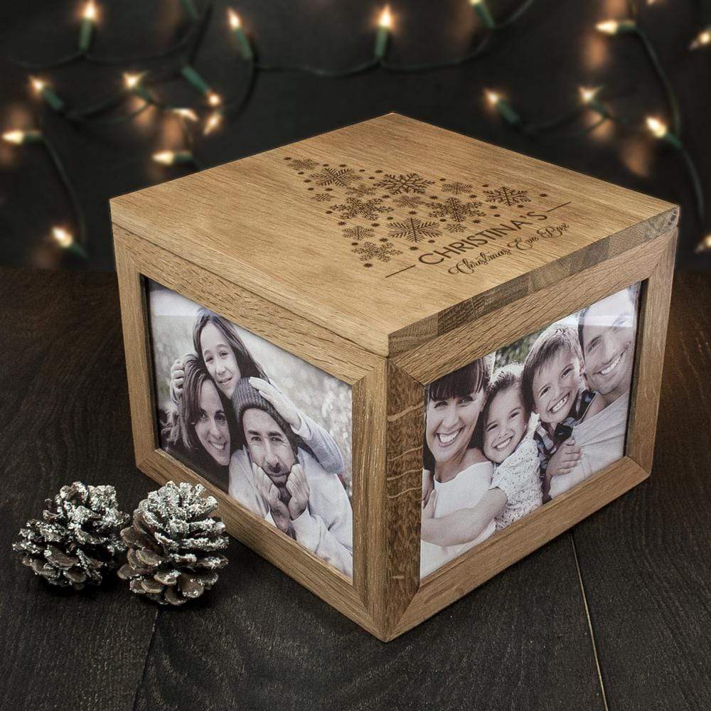 Treat Christmas Memory Boxes Personalised Christmas Tree Memory Box