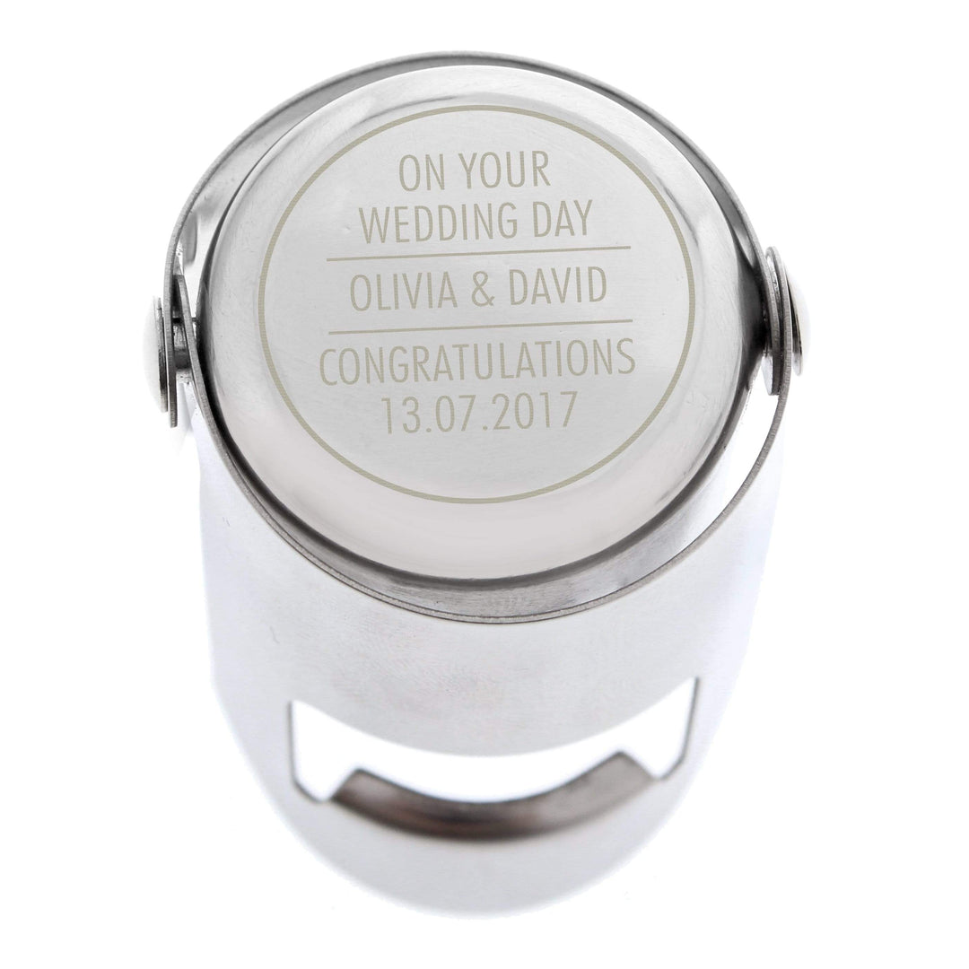 Personalised Memento Glasses &amp; Barware Personalised Classic Bottle Stopper