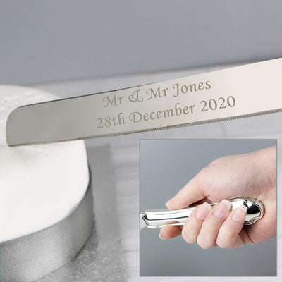 Personalised Memento Kitchen, Baking & Dining Gifts Personalised Classic Cake Knife
