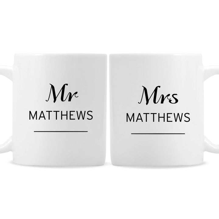 Personalised Memento Mugs Personalised Classic Mug Set
