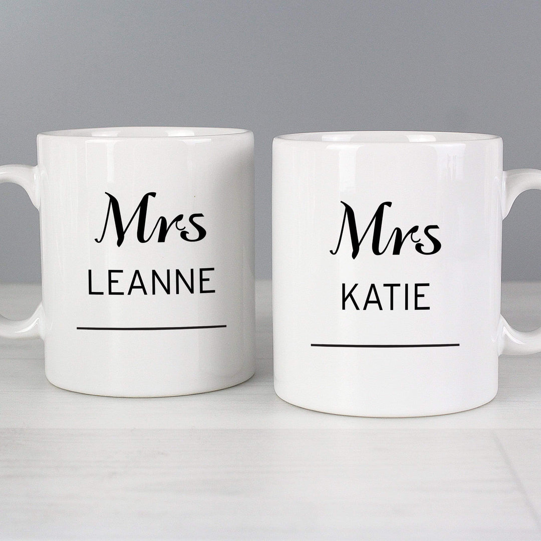 Personalised Memento Mugs Personalised Classic Mug Set