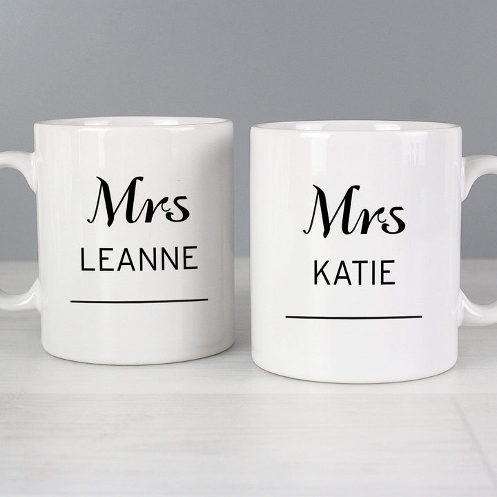 Personalised Memento Mugs Personalised Classic Mug Set