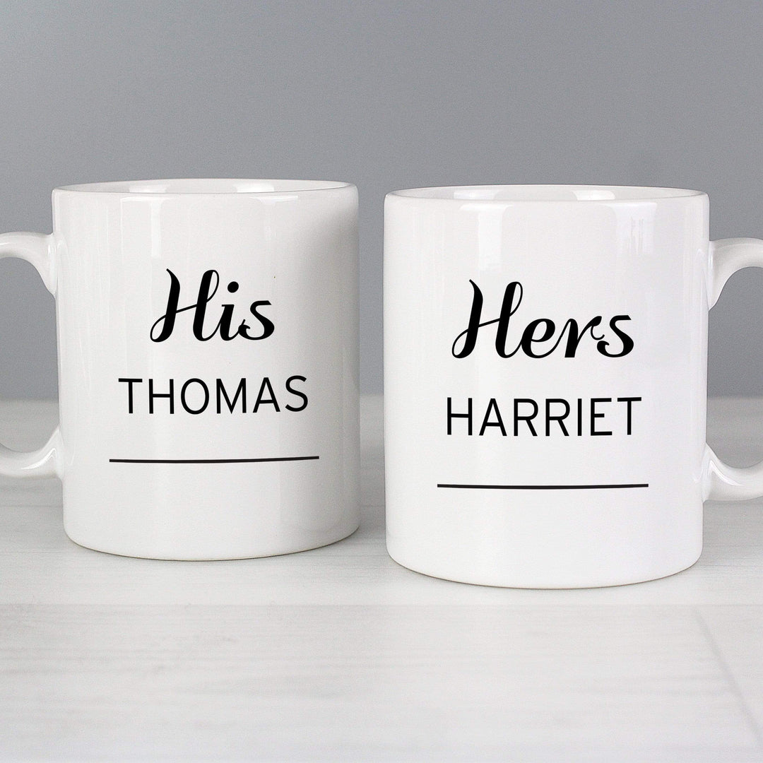 Personalised Memento Mugs Personalised Classic Mug Set