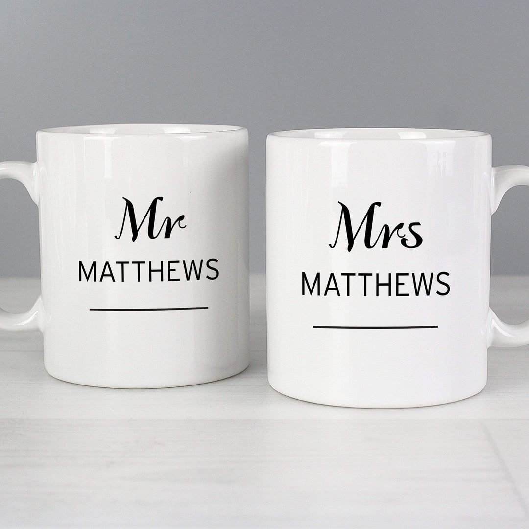 Personalised Memento Mugs Personalised Classic Mug Set