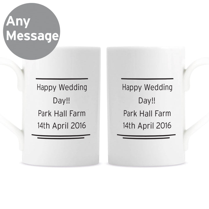 Personalised Memento Mugs Personalised Classic Mug Set