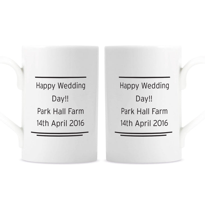 Personalised Memento Mugs Personalised Classic Mug Set