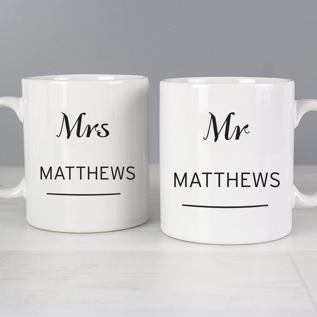 Personalised Memento Mugs Personalised Classic Mug Set