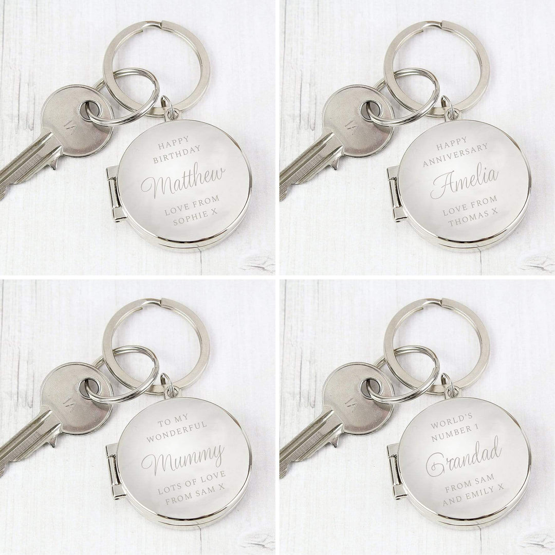 Personalised Memento Keepsakes Personalised Classic Photo Keyring