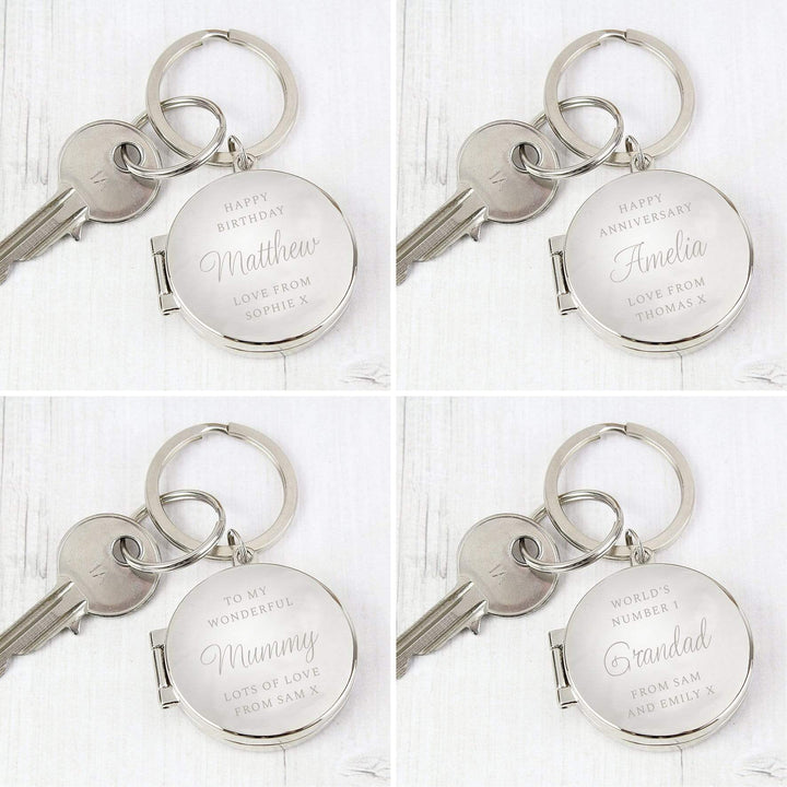 Personalised Memento Keepsakes Personalised Classic Photo Keyring