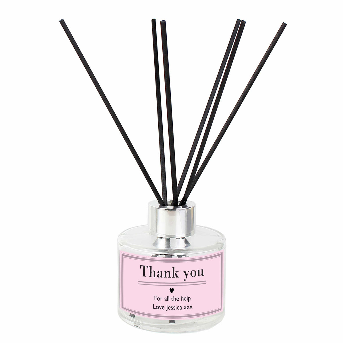 Personalised Memento Candles & Reed Diffusers Personalised Classic Pink Reed Diffuser
