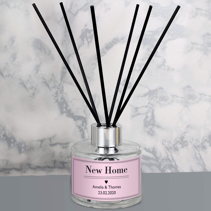 Personalised Memento Candles &amp; Reed Diffusers Personalised Classic Pink Reed Diffuser