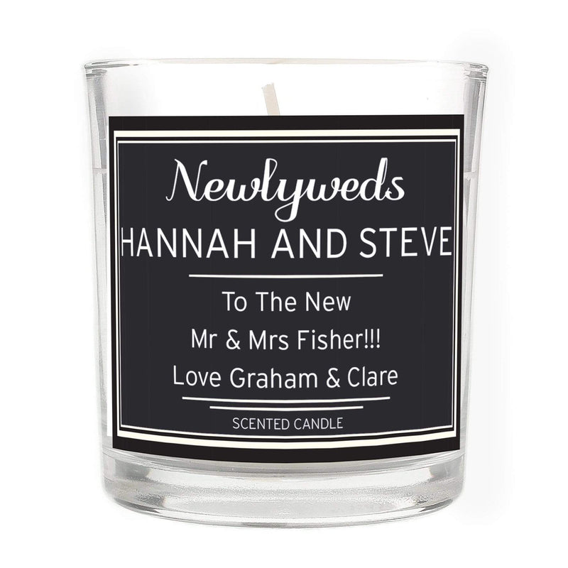 Personalised Memento Candles & Reed Diffusers Personalised Classic Scented Jar Candle