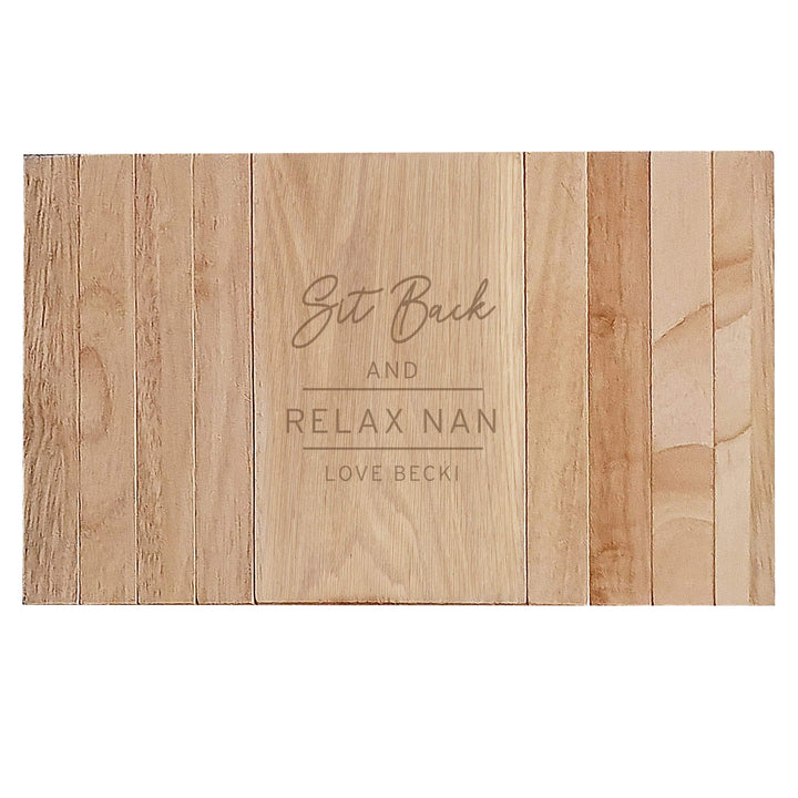 Personalised Memento Wooden Personalised Classic Wooden Sofa Tray