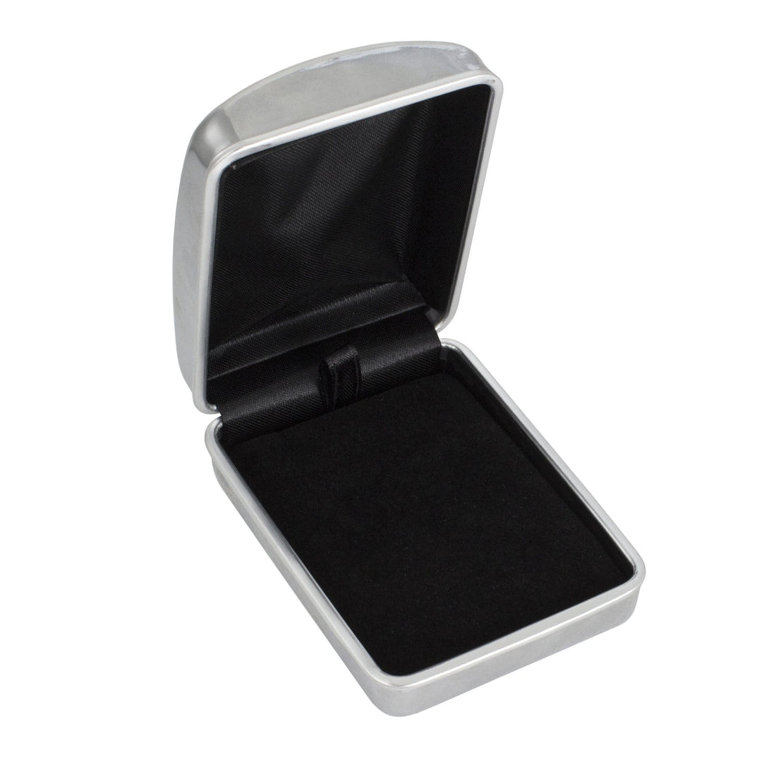 Personalised Memento Trinket, Jewellery &amp; Keepsake Boxes Personalised Cross Necklace and Box