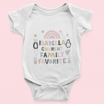 The Little Personal Shop Personalised Current Family Favourite