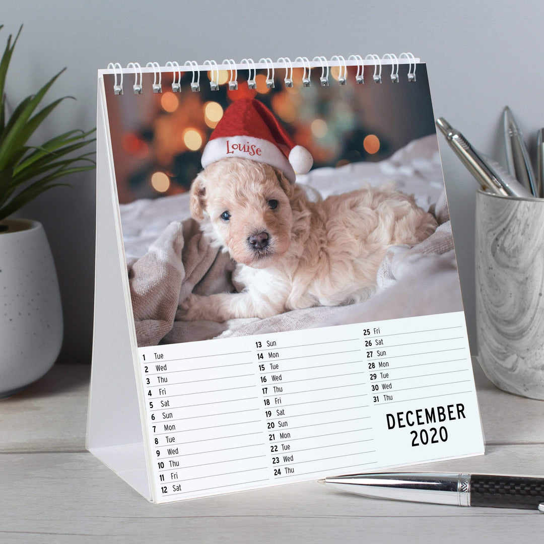 Personalised Memento Stationery &amp; Pens Personalised Cute Animals Desk Calendar