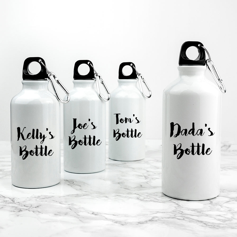 Personalised Daddy &amp; Me Sports Water Bottles