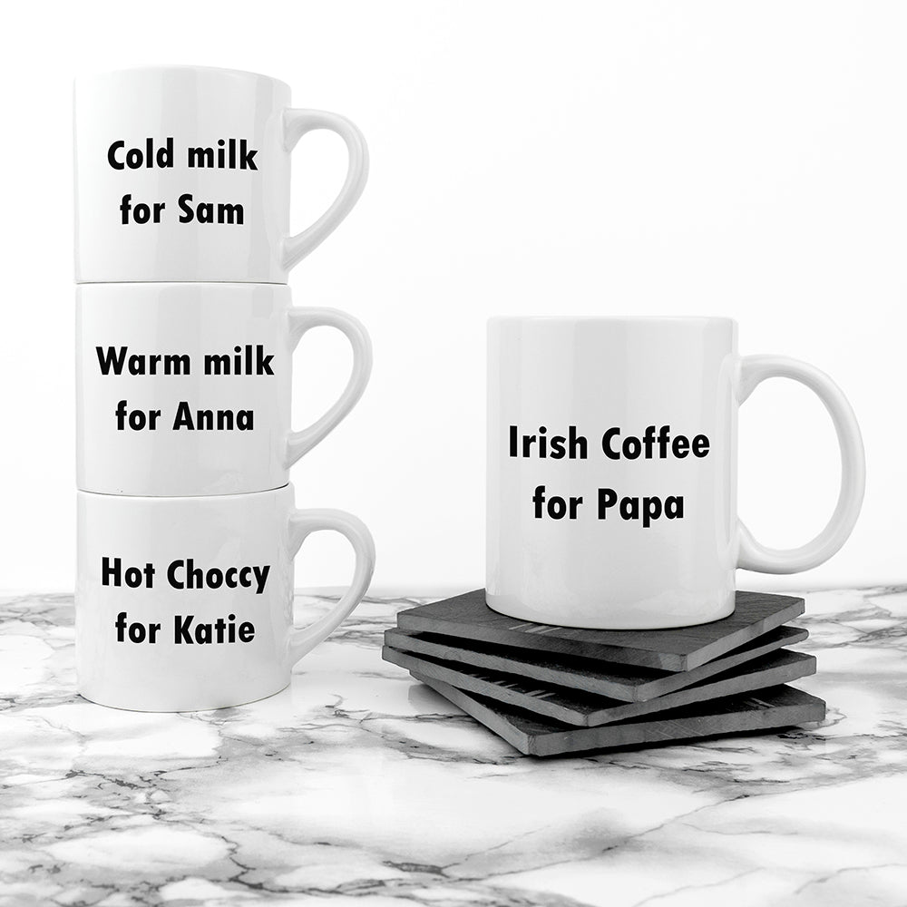 Personalised Daddy &amp; Me Tea Time Mugs